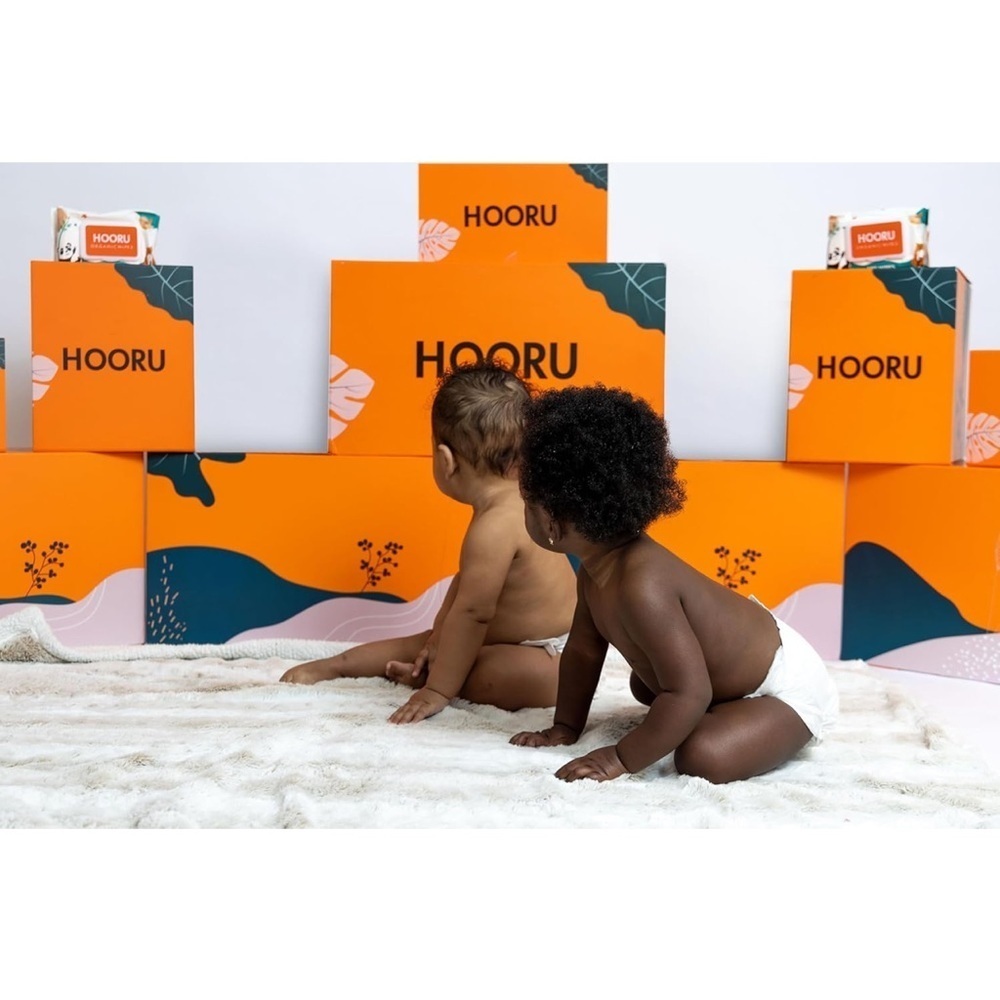 Super-Absorbent Baby Diapers Hypoallergenic Plant-Based Biodegradable Disposable - Picture 3 of 4